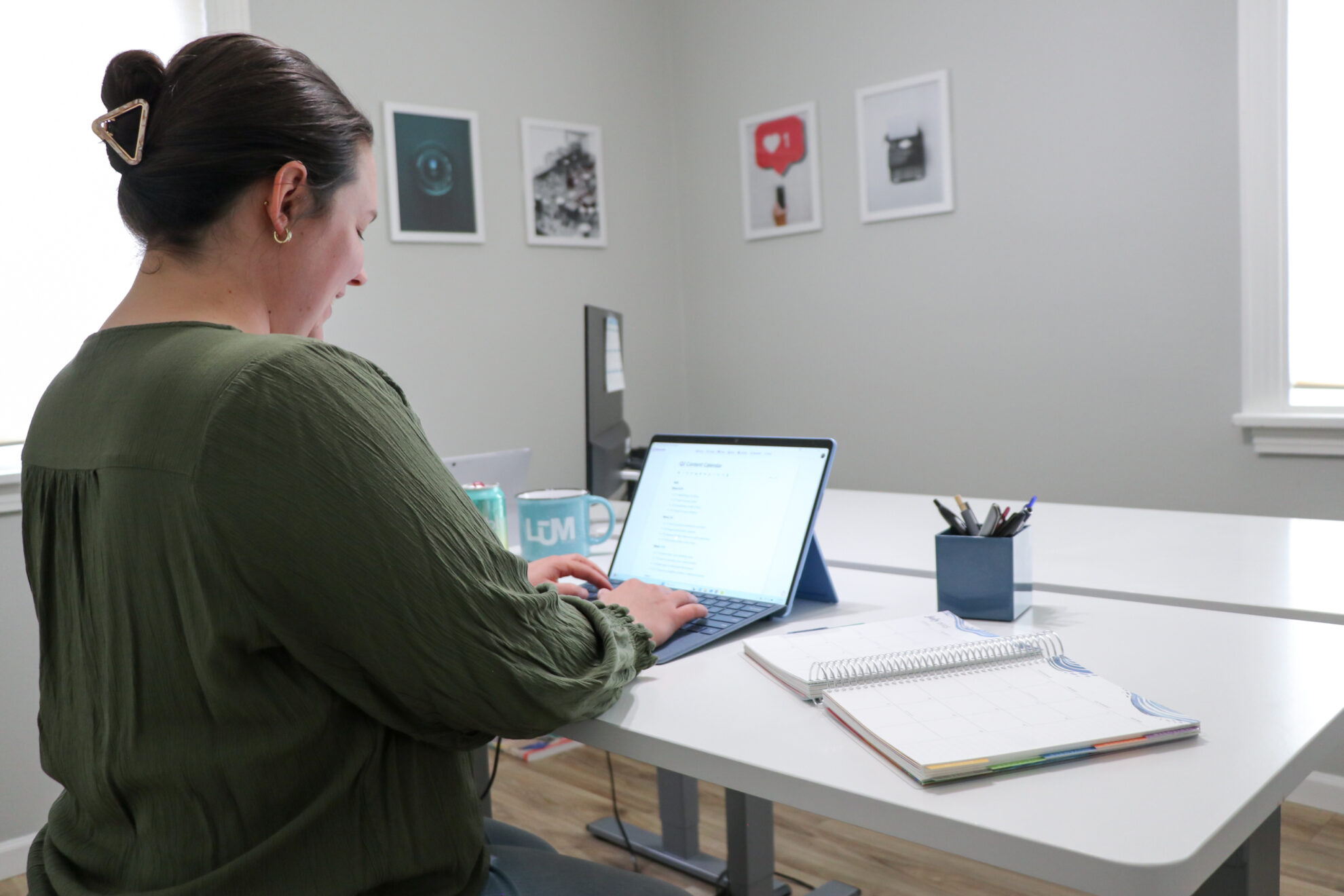 LŪM Studio copywriting and content creation