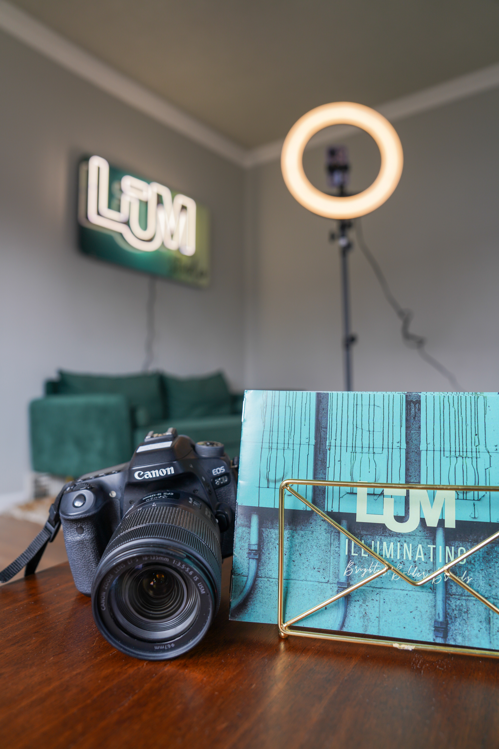 LŪM Studio marketing resources