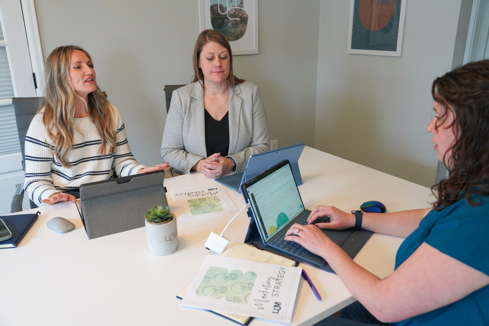 LŪM Studio business marketing strategy
