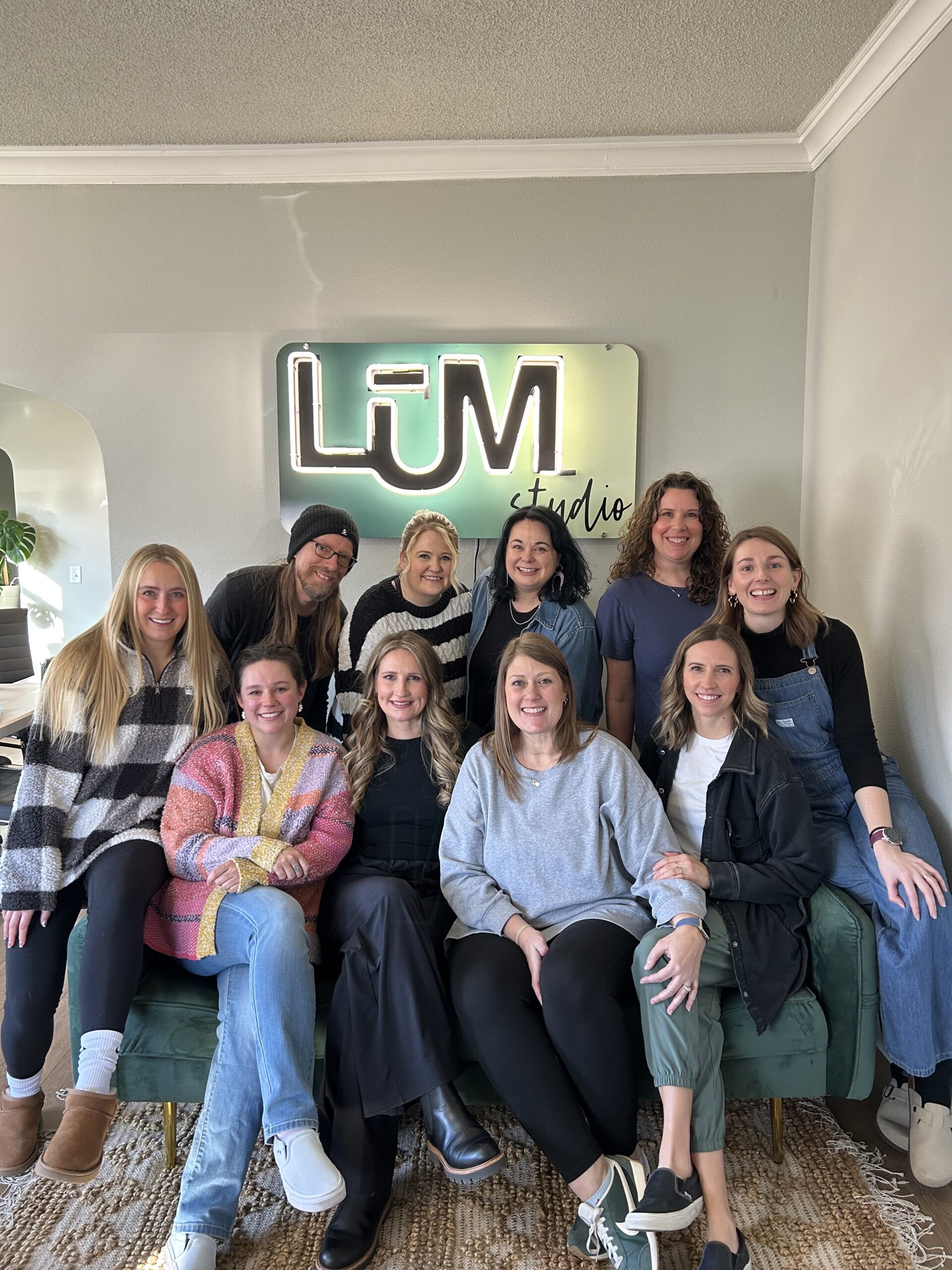 New Behind the Studio 1 LŪM Studio team behind the scenes