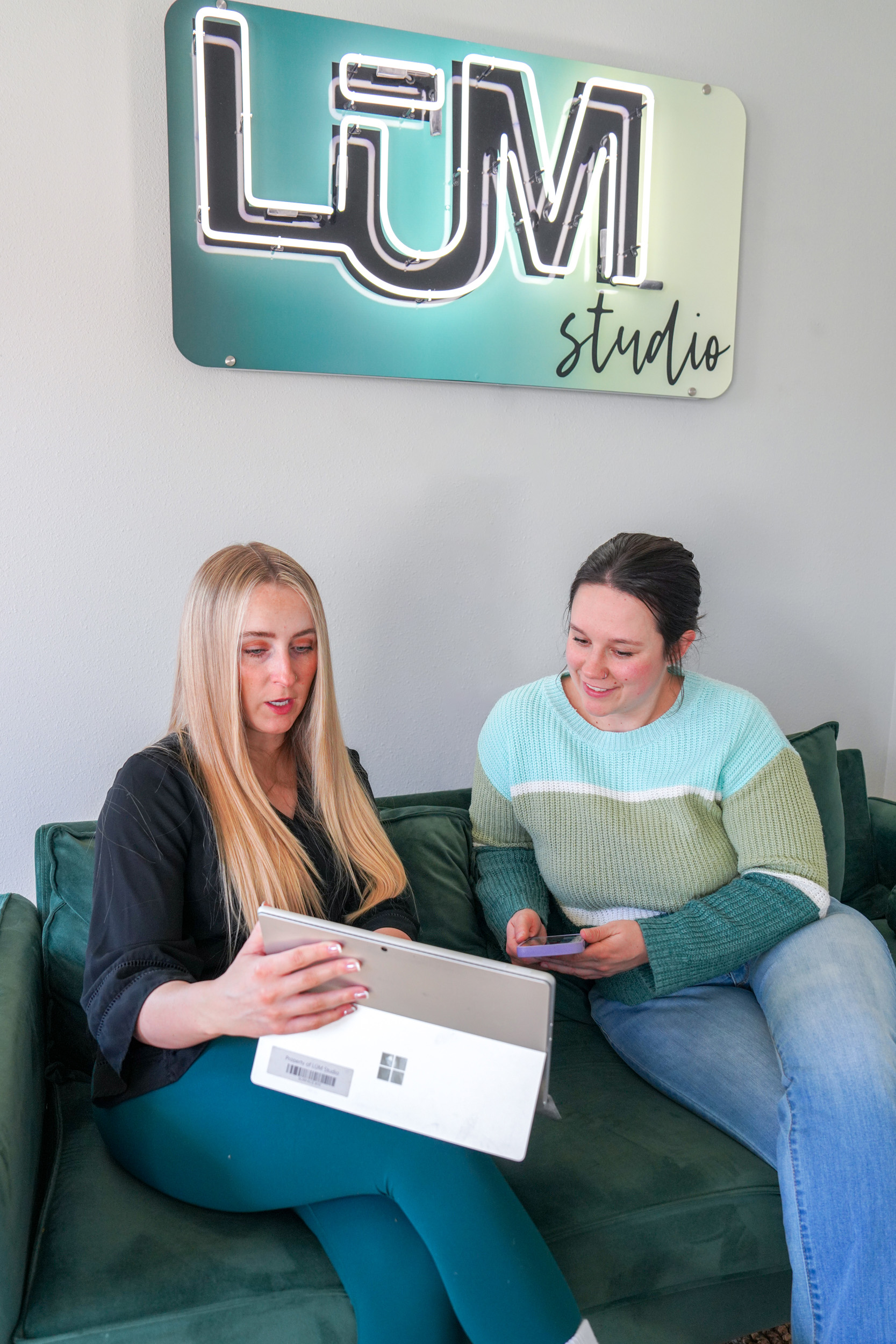 LŪM Studio content creation