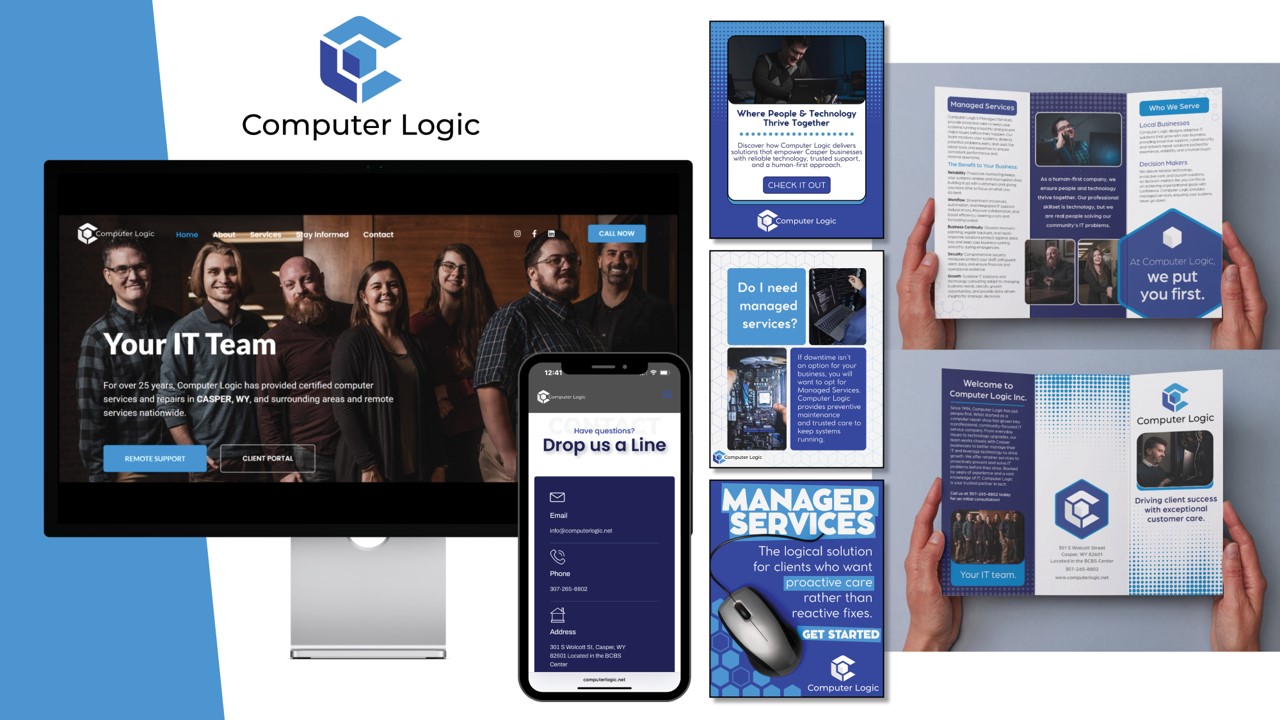 Computer Logic website design