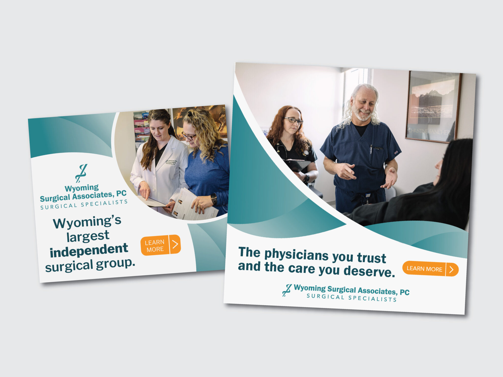 Our Work 13 Wyoming Surgical Associates — website and brand