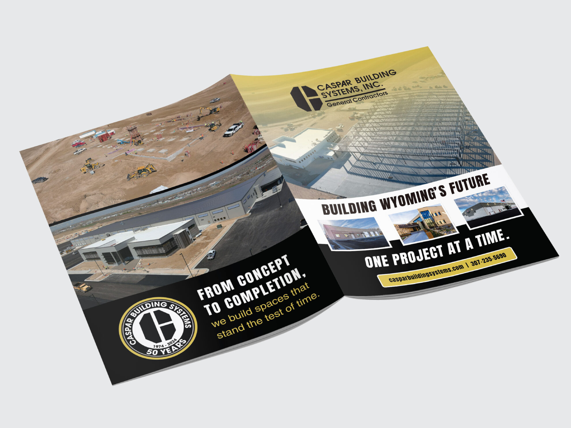 Caspar Building Systems 2 Caspar Building Systems — website mockup