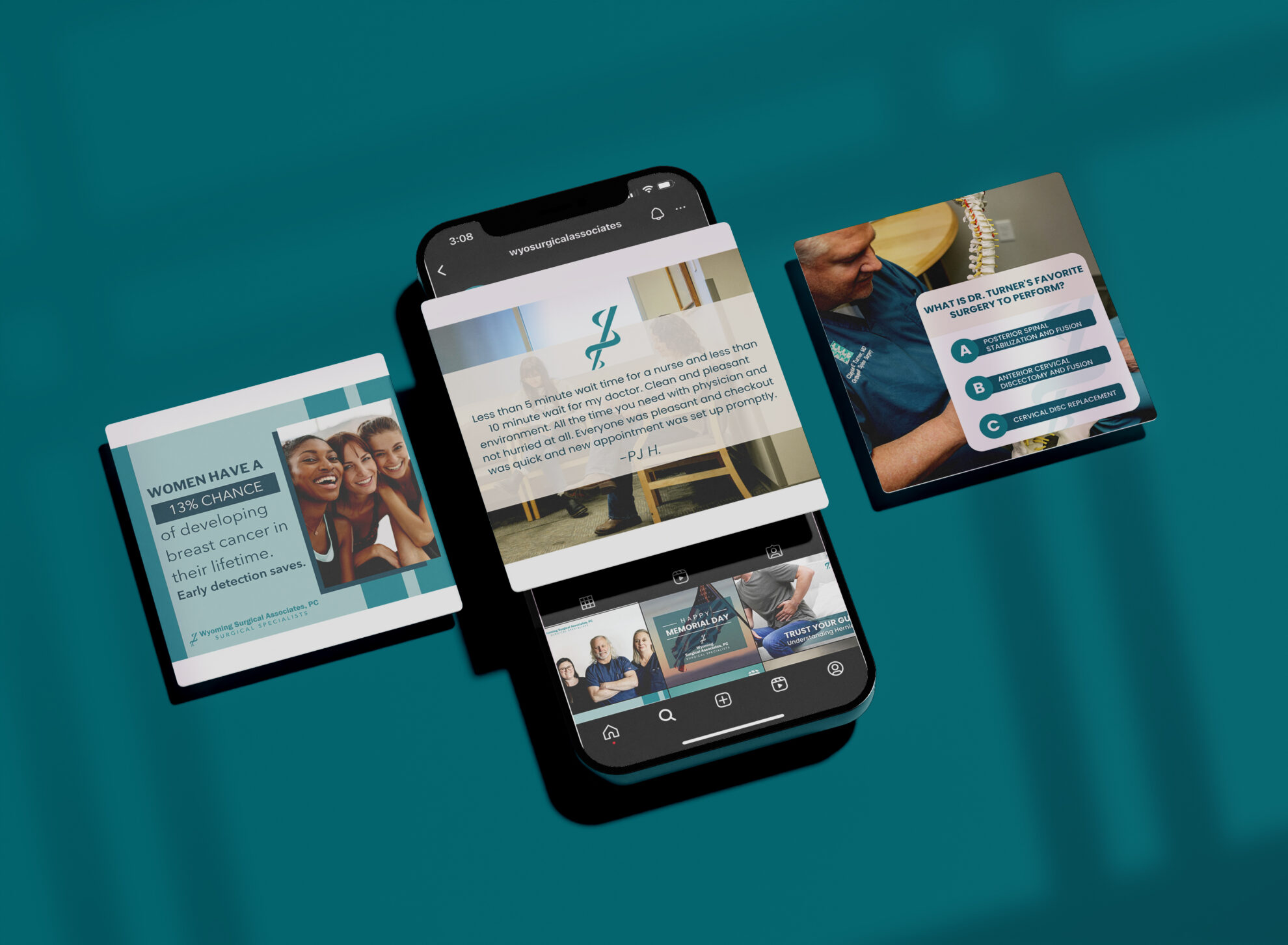 Wyoming Surgical Associates 5 Wyoming Surgical Associates — social media mockup